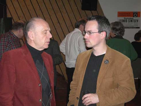 Walter Riester und Henning Schürig