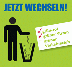 VCD: grün-rot (check), grüner Strom (check), grüner Verkehrsclub (...)