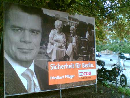 CDU-Plakat in Berlin (Pflüger, 2006)