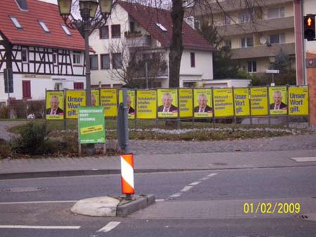 FDP Hessen: 14 Plakate (Eschborn)