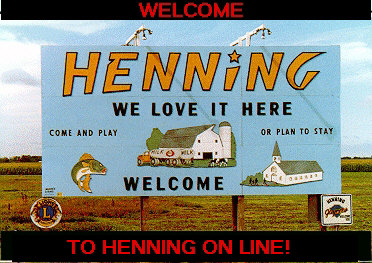 Website von Henning in Minnesota (USA)