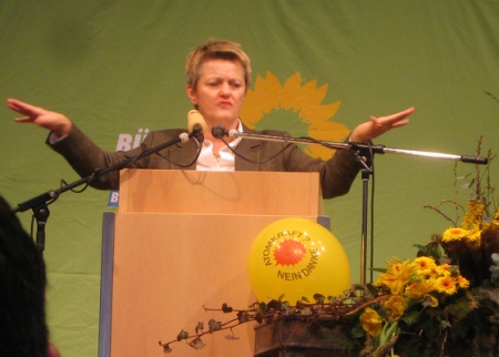 Renate Künast, Aschermittwoch in Biberach (2009)